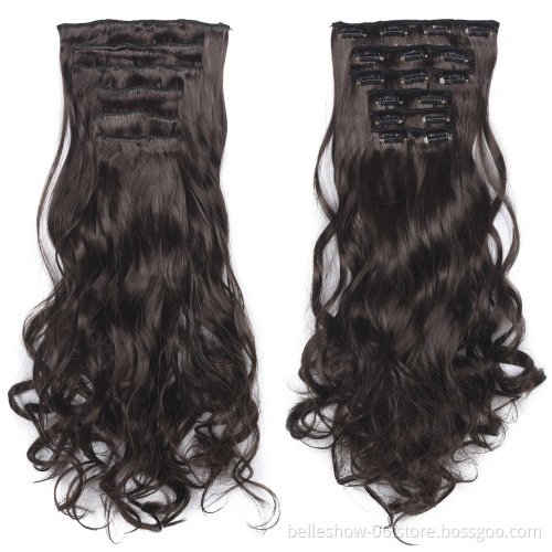 Xin Si hair extensions clip in seamless clip-in hair extensions curly kinky straight extensions real with cuticle cheap
